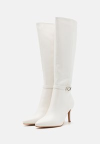 Anna Field Wide Fit Botas de tacón - white