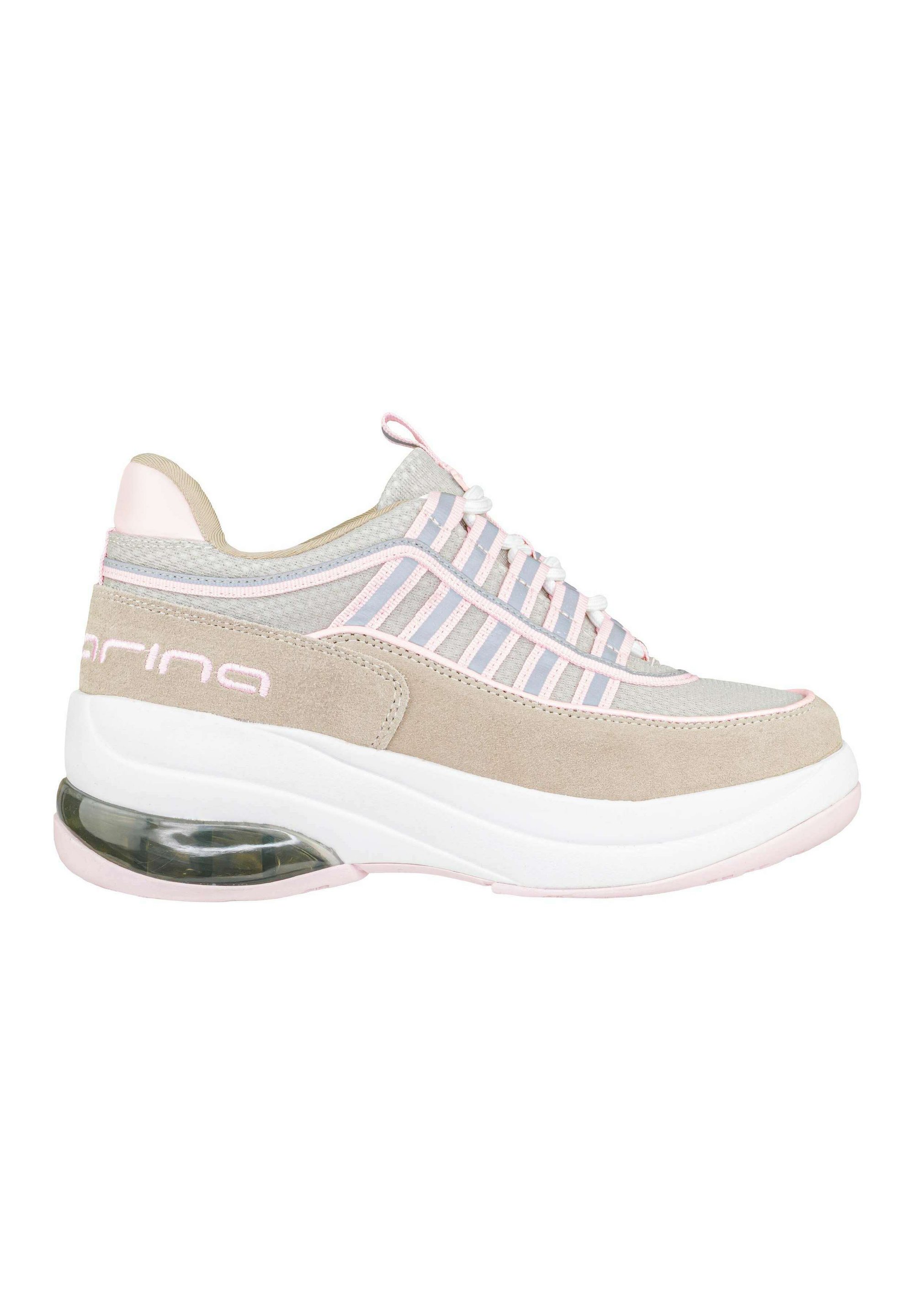Fornarina Sneakers laag pink/zandkleur