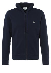 Lacoste Tröja med dragkedja - dark blue