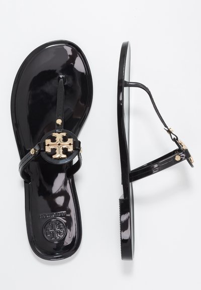 Tory Burch MINI MILLER FLAT THONG - Papuci plajă - perfect black