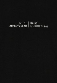 HALO BOXY UNISEX czarny