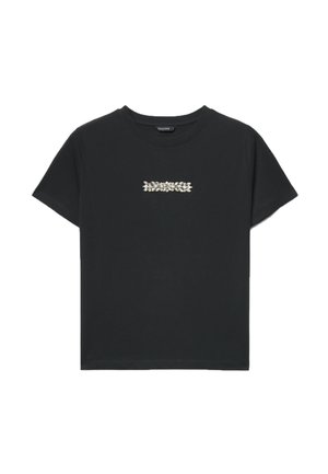 Calliope, T-SHIRT APPLICAZIONI - T-shirt imprimé - ultrablack