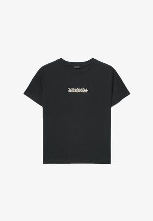 Calliope, T-SHIRT APPLICAZIONI - T-shirt imprimé - ultrablack
