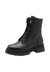 Tamaris Stivaletti con plateau - black leather