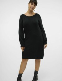 Vero Moda Curve Vestido de punto - black
