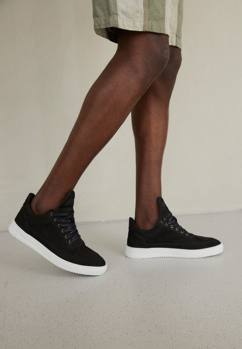 Filling Pieces - LOW TOP RIPPLE UNISEX - Trainers - black/white, Enlarge