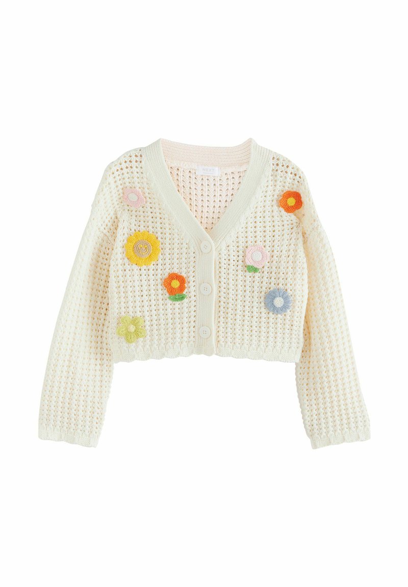 Next - FLOWER - Cardigan - ecru, Enlarge