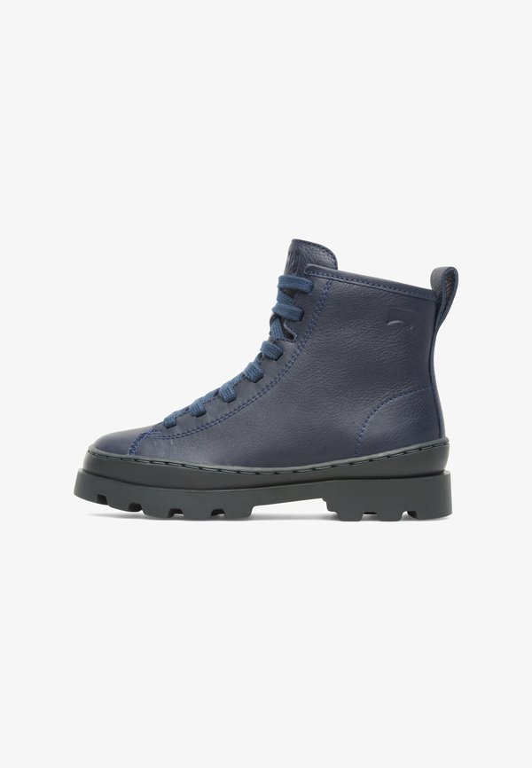 Lace-up ankle boots - blau