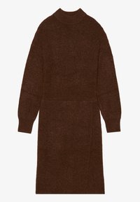 Robe pull - mottled dark brown