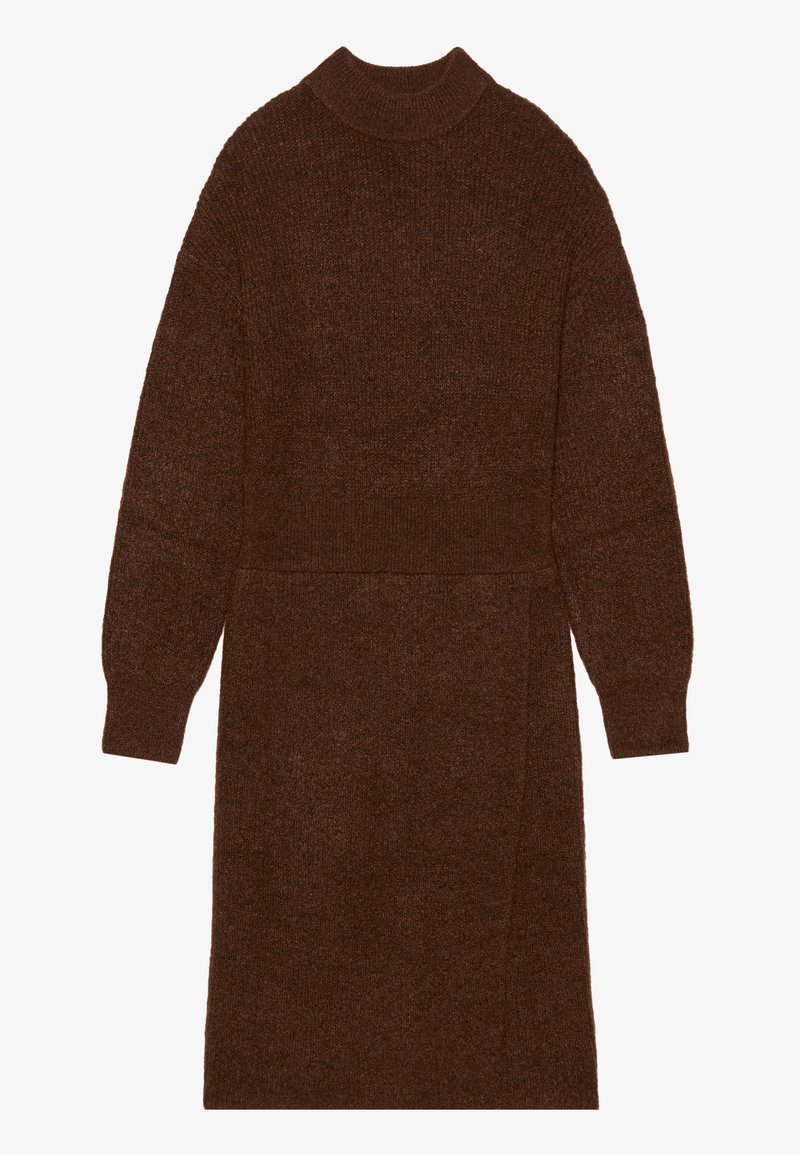 Anna Field Jumper dress - mottled dark brown - Zalando.ie