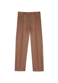LEINENHOSE DELAVÉ - INCOTEX - Pantaloni - light brown