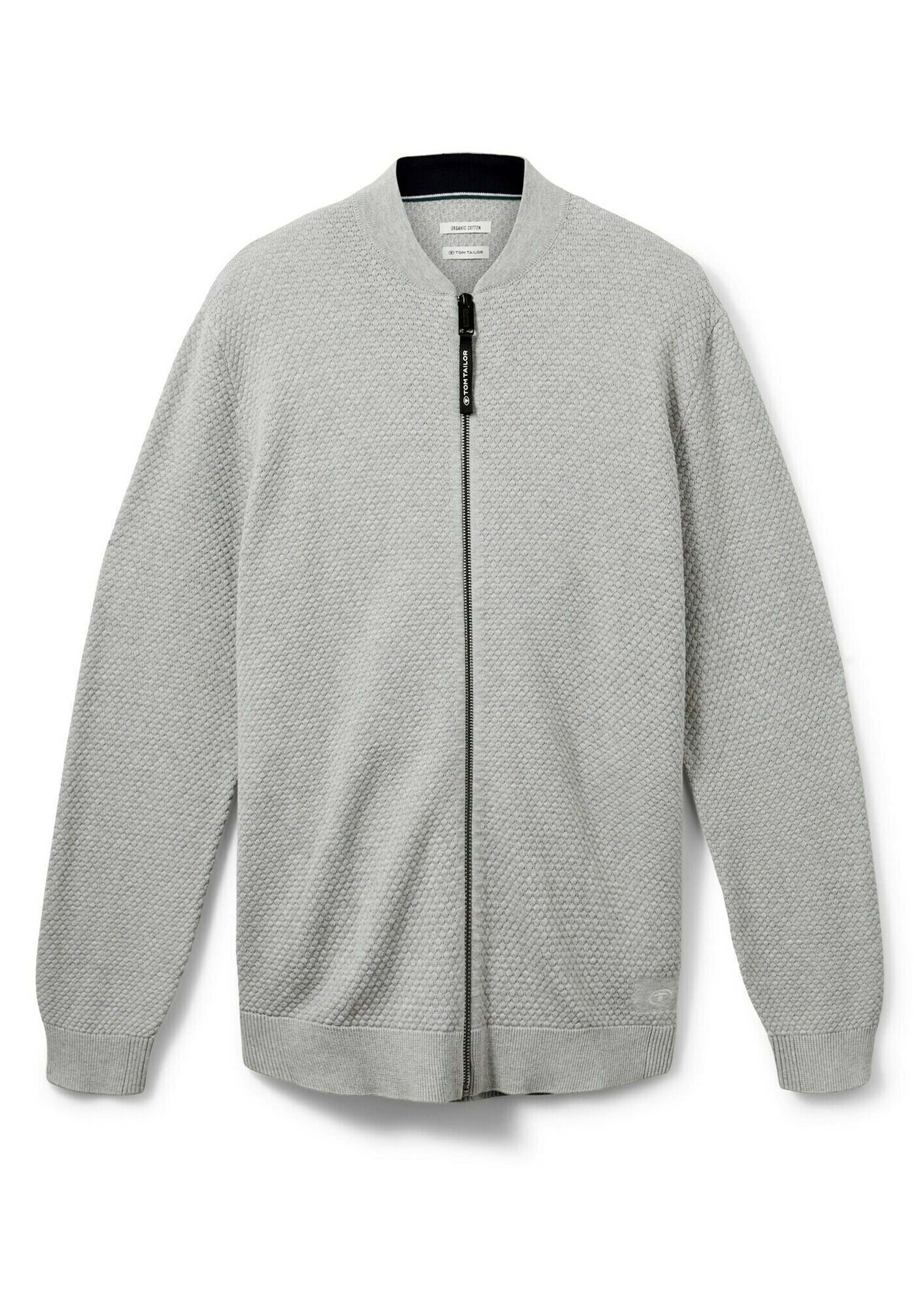 TOM TAILOR Cardigan - ordinary grey melange/light grey - Zalando.de