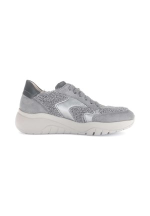 Sneakers laag - grau steel