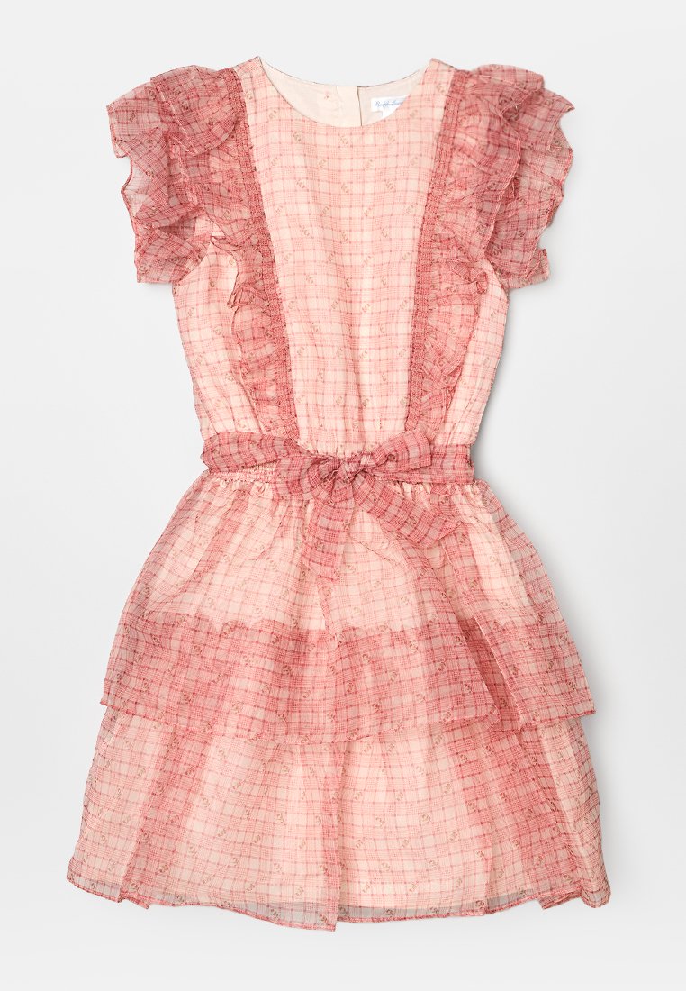 Ralph Lauren Cocktailjurk donkerroze