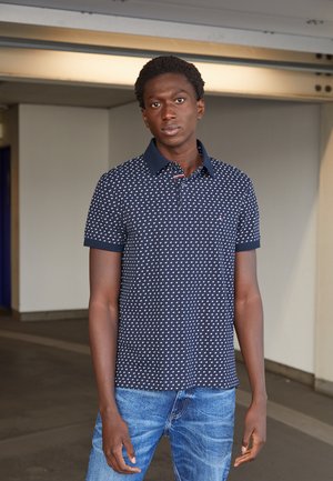 MICRO - Polo - desert sky/white