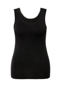 Ulla Popken TRIM TANK - Tílko - black
