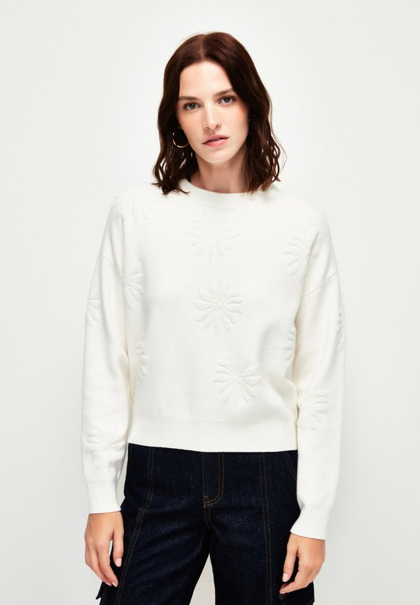 LONG SLEEVE  - Strickpullover - light beige