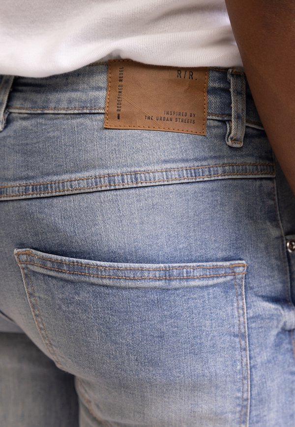 STOCKHOLM - Slim fit jeans - exotic lagoon2