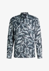Unselected, navy gemustert
