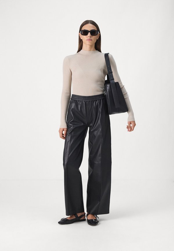 JIMMY  - Leather trousers2