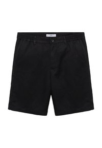 WITH AN ELASTIC WAISTBAND - Short - black