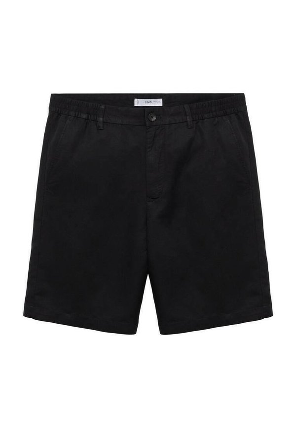 WITH AN ELASTIC WAISTBAND - Shorts - schwarz2