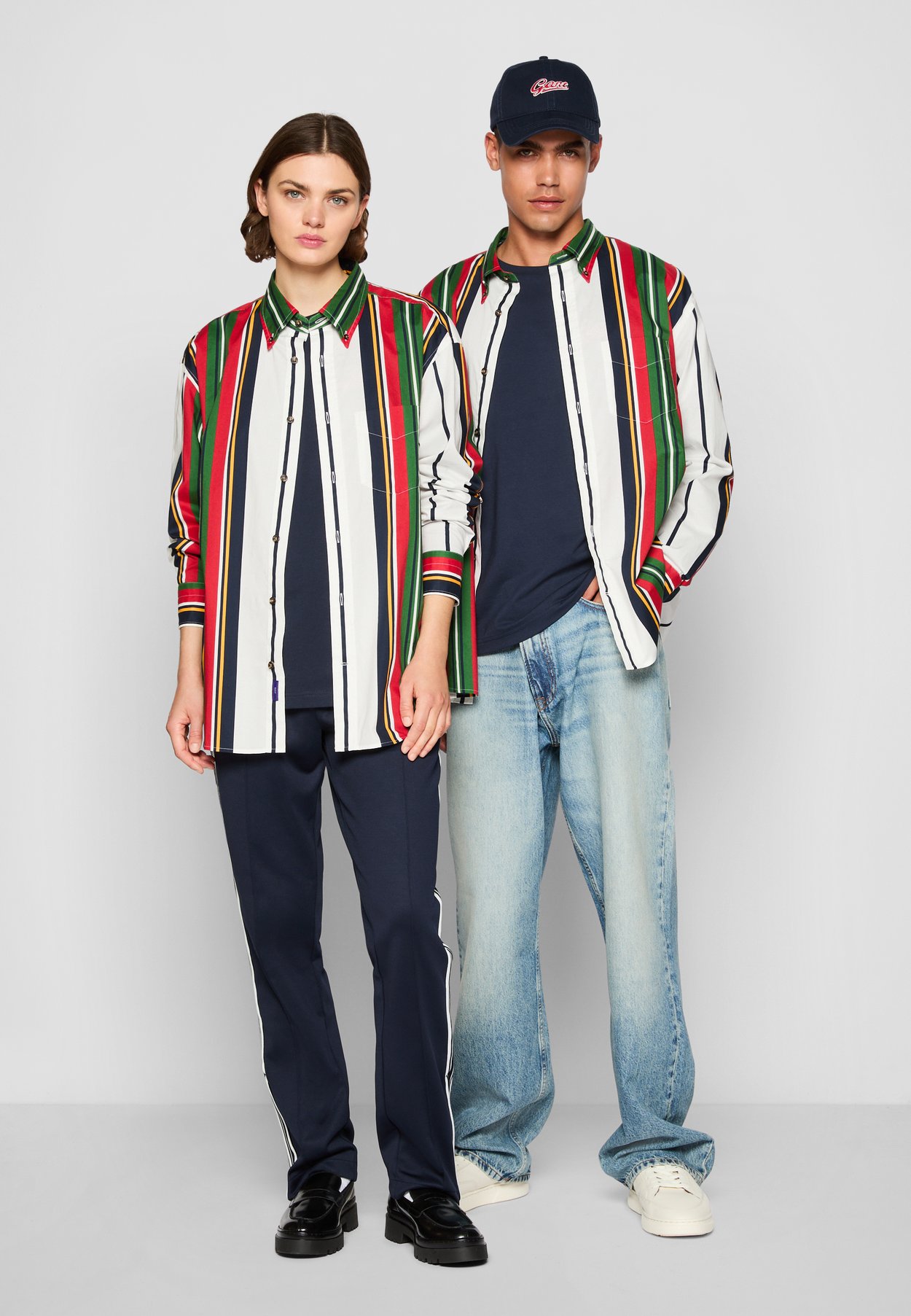 EXCLUSIVE HERITAGE 2.0 REL PRINTED STRIPE SHIRT