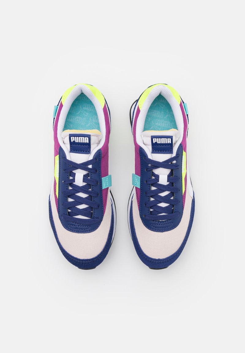 Puma Future Rider Play On Baskets Basses Elektro Blue White Bleu Marine Zalando Be