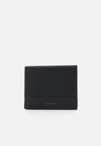 Calvin Klein NANO MONO BIFOLD COIN - Portafoglio - black