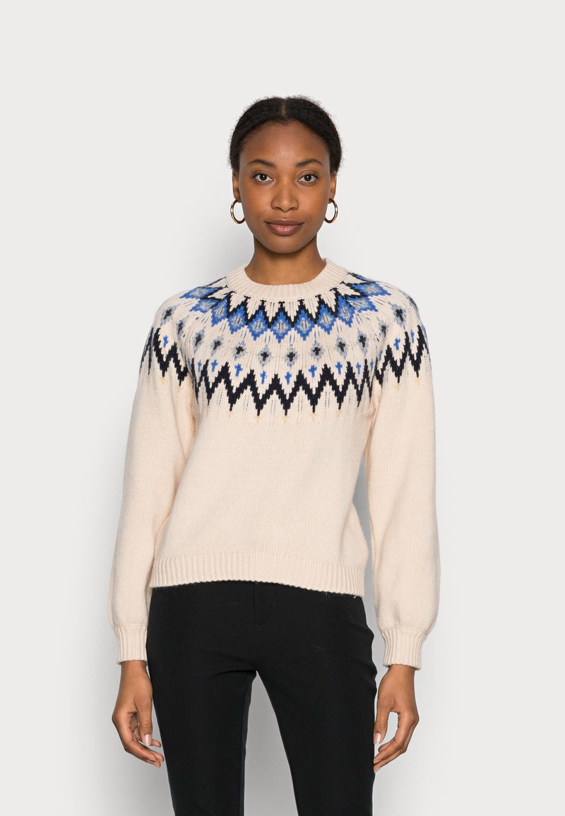 Part Two MATHEA - Camisola - multi fair isle
