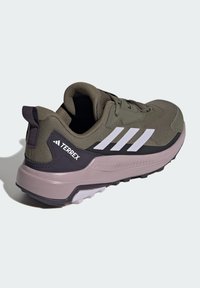 Adidas Terrex ANYLANDER - Chaussures de running - olive strata   silver dawn   amber tint