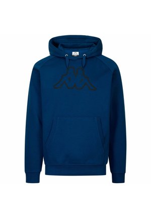 Felpa con cappuccio - blue opal