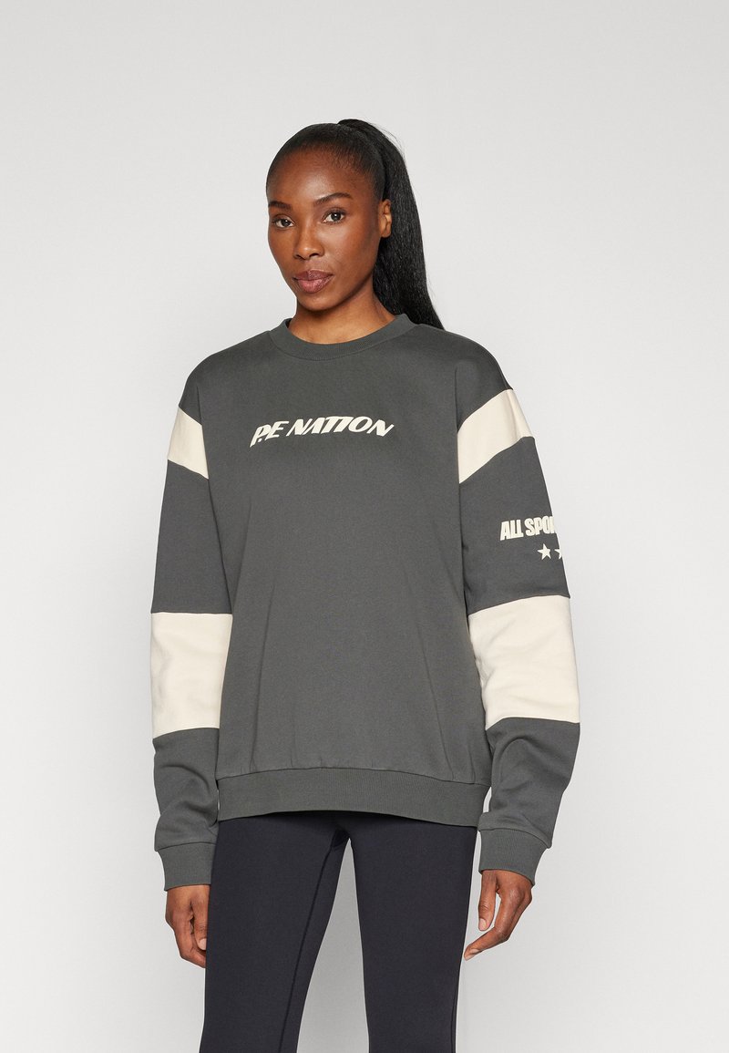 P.E Nation INSIDE LINE  - Sweatshirt - dark shadow