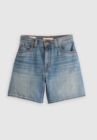 Não selecionado, stop flaxing short linen+ denim