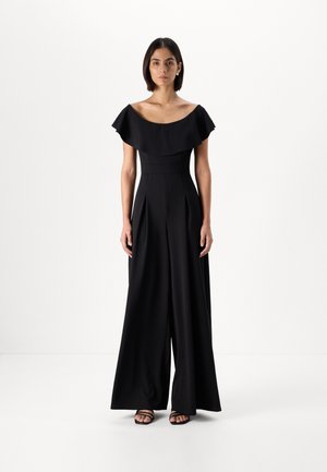 JUNE OFF SHOULDER RUFFLE  - Combinaison - black