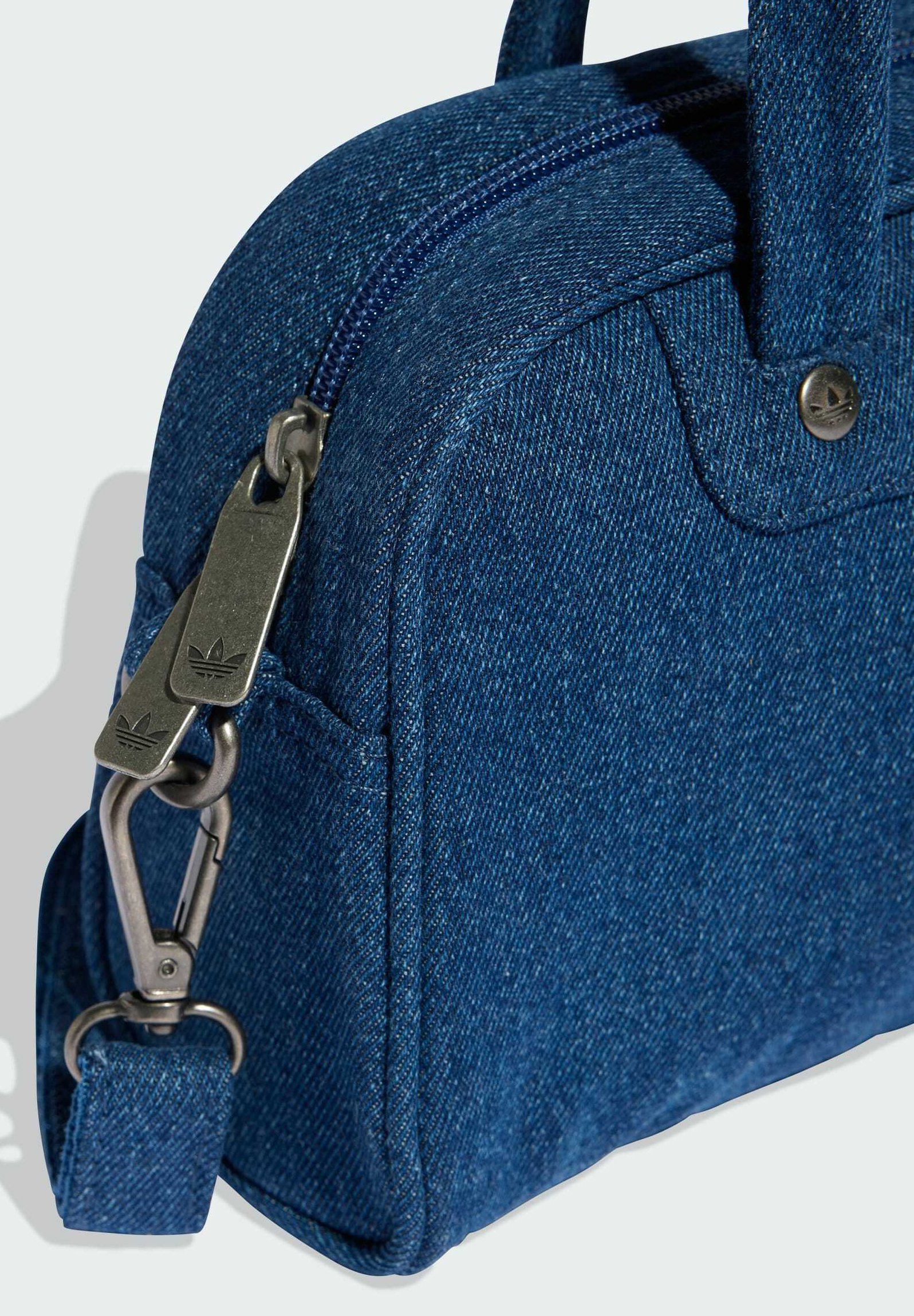 adidas Originals MINI BOWLING - Handbag - light denim/blue