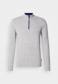 Unselected, light grey melange/ink blue