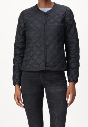Gewatteerde jas - black