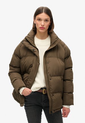 Superdry PUFFER - Veste d'hiver - warm brown