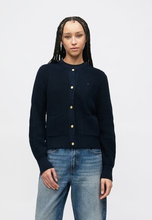 CARDI STITCH CARDI - Cardigan - dark night navy