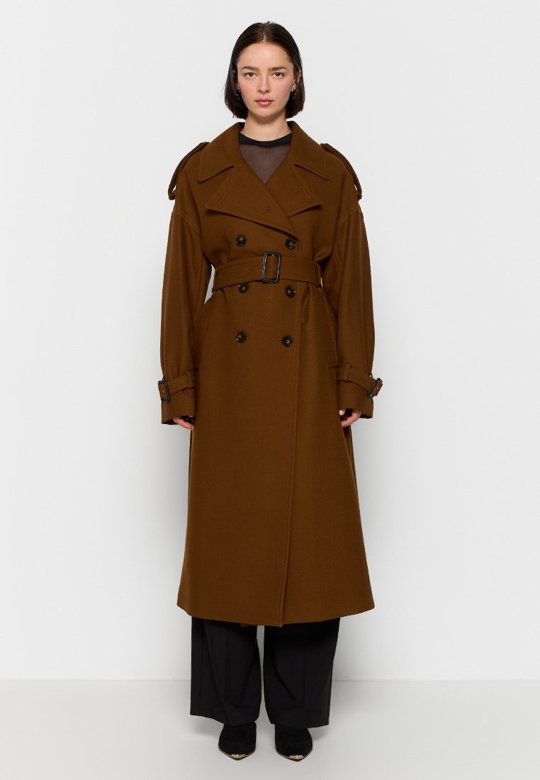 Gant Trenchcoat donkerbruin