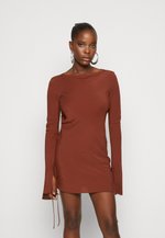 BELLA MINI DRESS - Cocktailkleid/festliches Kleid - brown