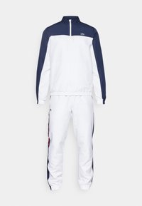 TENNIS TRACKSUIT  - Chándal - white/navy blue/grenadine