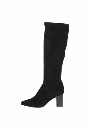 Caprice Bottes - black stretch