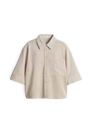 OPUS 3/4 SLEEVE  - Button-down blouse - natural glaze