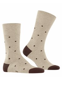 FALKE DOT - Calze - taupe mel