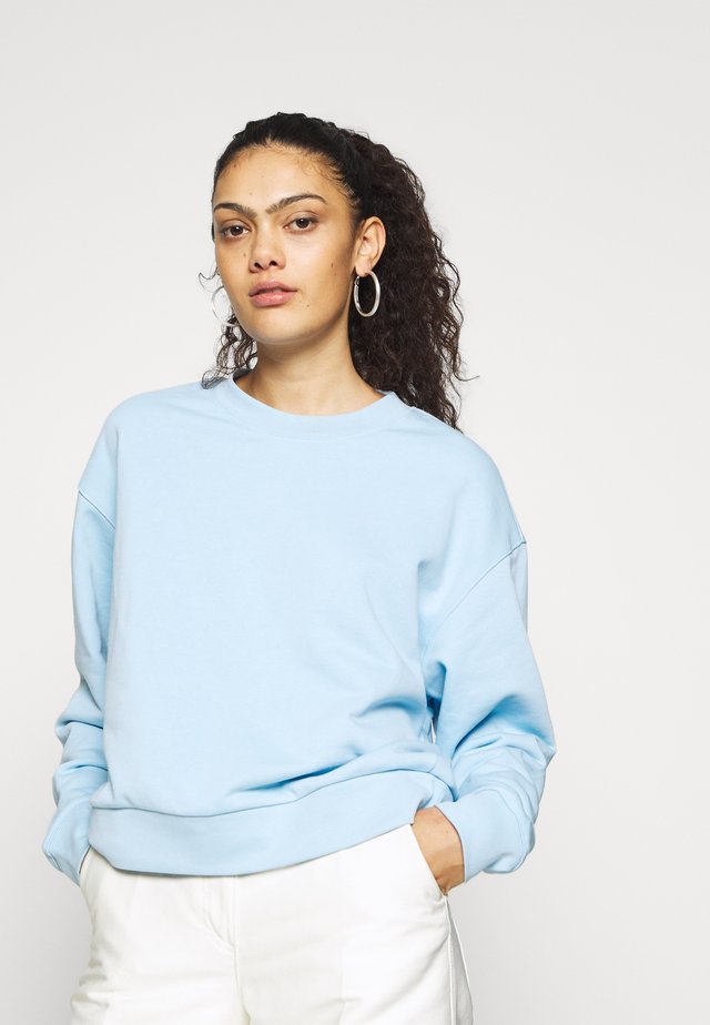 HUGE CROPPED - Sweatshirt - light blue