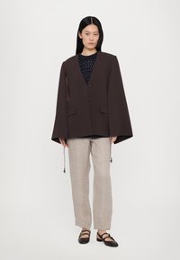 Rodebjer GIA BLAZER - Blézer - dark coffe