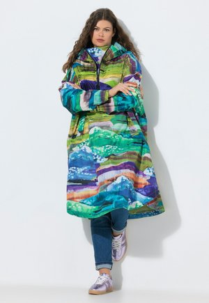 LAURASØN, FUNKTIONS-REGENCAPE UNISEX - Impermeabile - pale yellowy green