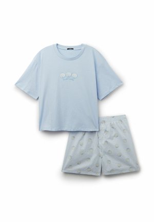 Tezenis, SHELL-EMBROIDERED - Pyjama - blue